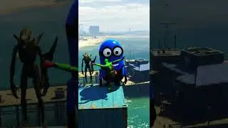GTA 5 Epic Spiderman Ragdolls | Jumps / Fails #shorts #short #spiderman #viral #spider #follow