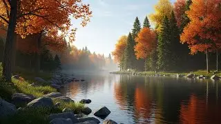 River Ambience 🌿 Flowing Water Sounds for Meditation and Deep Sleep Calm #1559