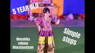 Mooshika Vahana Modaka Hastha | Classical Dance for 5-Year-Old