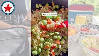 ASTUCE simple pour booster les L&Eacute;GUMES | Faux riz frit |#shorts #jannyslunch #legumes #choufleur