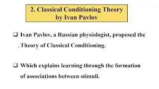 THORNDIKE  SKINNER PAVLOV AND KOHLER THEORIES OF LEARNING