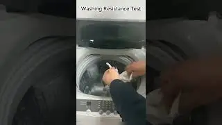 Wash Care Ribbon Test