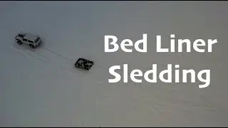 Truck bed liner sled!