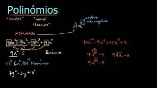 Introdução aos polinómios - Khan Academy em português (8º ano)