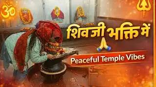 शिव जी की भक्ति में 🙏 | Peaceful Temple Vibes | Divine Shiv Puja Darshan || @kk daily vlogs|| #viral