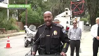 Media Conference: New Driver Feedback RADAR Signs