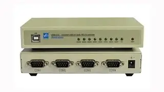USB to 4 port RS 232 Converter - Mootek Technologies