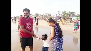 ചെറായി ബീച്ചിൽ പോയിട്ടോ 🏖️Cherai Beach #shorts#minivlogs#YouTubeshorts#beach