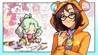 【DRAWING ON THE SAME CANVAS】 @mistrekirin and i will get up to no mischief in this stream :)