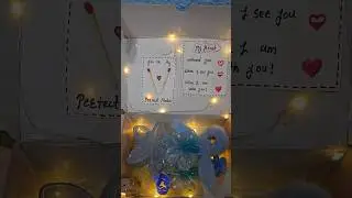 Gift hamper for your girl, blue color.✨️🎁💖 #gifthamper #gift #giftideas