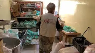 Daily Bread Distribution Good Deed Bakery Yemen