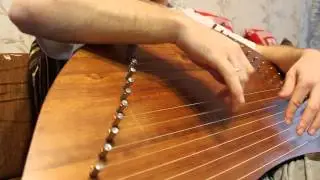 Игра на гуслях шлемовидных. Импровизация. Псалтырь. Gusli