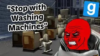 Gmod RP Admin Gets Angry Because Of Washing Machines