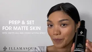 PREP & SET FOR MATTE SKIN WITH MATTE VEIL PRIMER AND HYDRA SETTING SPRAY | Illamasqua
