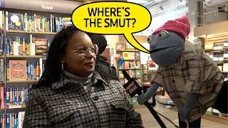 Annoying Random People in a Barnes and Noble With a Puppet