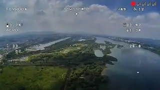 Flywoo & Sharkbyte Range test #1 - 2KM