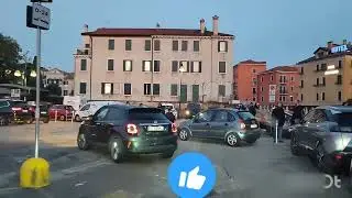 Driving from Venice Piazzale Roma to Mestre - Italy 🇮🇹@itravelandsing