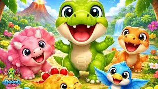 Dinosaur Song for kids | Fun Baby Song & nursery rhymes | Melodyboomkids kid song