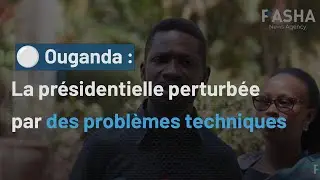 Ouganda: La pr&eacute;sidentielle perturb&eacute;e par des probl&egrave;mes techniques#uganda #election #museveni 