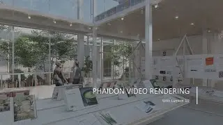 PHAIDON PRESS - Showroom / Exhibition - Video Rendering with Lumion 10