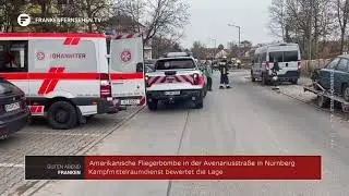 450-Kilogramm Bombe in N&uuml;rnberg: 20.000 Menschen evakuiert