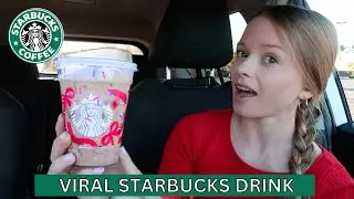 Trying the VIRAL Starbucks Cake Batter Latte | review | taste test