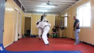 Raising sun in house judo tournament
