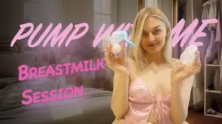 Breast Milk Pump with Iris Quinn💃💃｜The twins are full to the brim!🍼🍼🍼