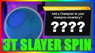 OPENING 3T SLAYER CAPSULE ANIME FIGHTING SIMULATOR