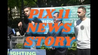 WPIX TV Coverage of Lawyerforworkers Lawsuits Against NYPD Officers and City for False Arrests