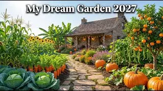 A Journey into My Dream Small Garden 2026 🌿 Peaceful Slow Living