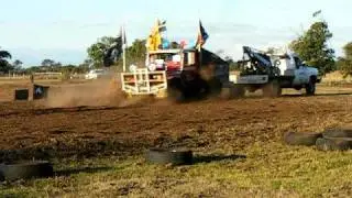 bundy on ute pull @ rosedale great aussie pub utemuster 08 #2