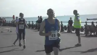 me finishing hove prom 10k 2014
