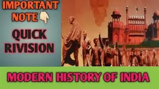 🔥Some Important Points of the Modern History of India/👍Sure 2 to 3 marks in competitive Exams#shorts