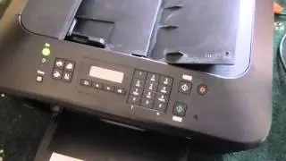 Canon PIXMA MX455, copy test