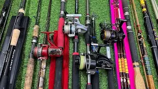 Video 907: Cheap Japanese fishing rod assembly - Used Japanese fishing reels for sale - Shimano E...