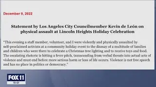 Kevin de Le&oacute;n involved in fight at Lincoln Heights holiday event
