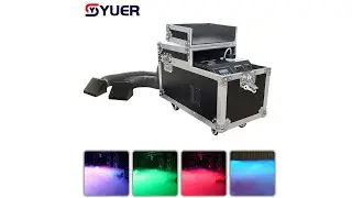 YUER&trade;️ New 2000W Low Lying Fog Machine Water Smoke Machine Effect Equipment