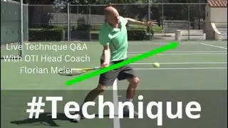 Technique Like Alcaraz & Djokovic - Live Q&A With Florian
