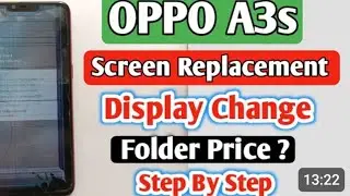 Oppo a3s folther replacement only 1min#realme#folder kaise change Karen 2 minut n#viral #shortvideo 