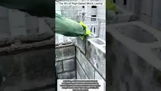 The Art of High-Speed Block Laying