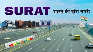 Surat City 2025 - Diamond City Of India | Surat City 4k Drone View | Smart City Surat | City Impulse