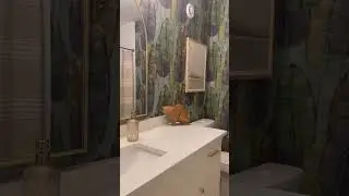 Kids Bathroom Design 2026 | Christmas Bathroom Styling | Tropical Gold Metallic Bathroom Decors