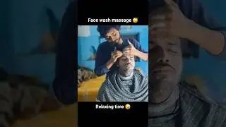 Asmr facewash massage and relaxing time 😪