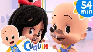 Cinco lobitos y m&aacute;s canciones infantiles con Cleo y Cuquin | Familia Telerin