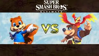 Mii Battle Ultimate: Conker the Squirrel vs. Banjo & Kazooie