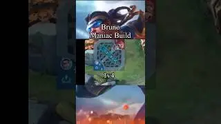 Bruno Maniac Build #mobilelegends #mlbb #mlbbcreatorcamp #mlbbbuild #maniac #bruno