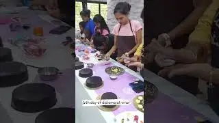 Diploma Cake Course at #virar ☎️9011230205 #cakeclass #cakelovers #cake #trendingcake #fondantcakes