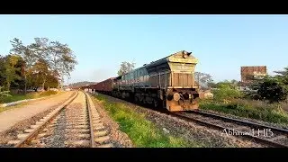 4500hp EMD Locomotive: SGUJ WDG4 at its best !
