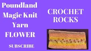 POUNDLAND MAGIC KNIT YARN - FLOWER
